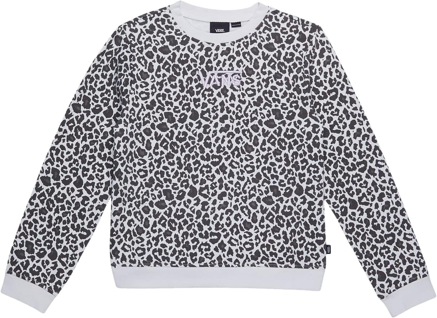 

Толстовка Vans Snow Leopard Crew, цвет Nimbus Cloud
