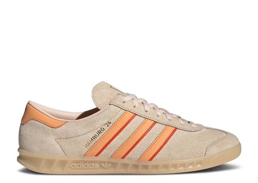 

Кроссовки adidas Hamburg 24, цвет Crystal Sand Hazy Orange