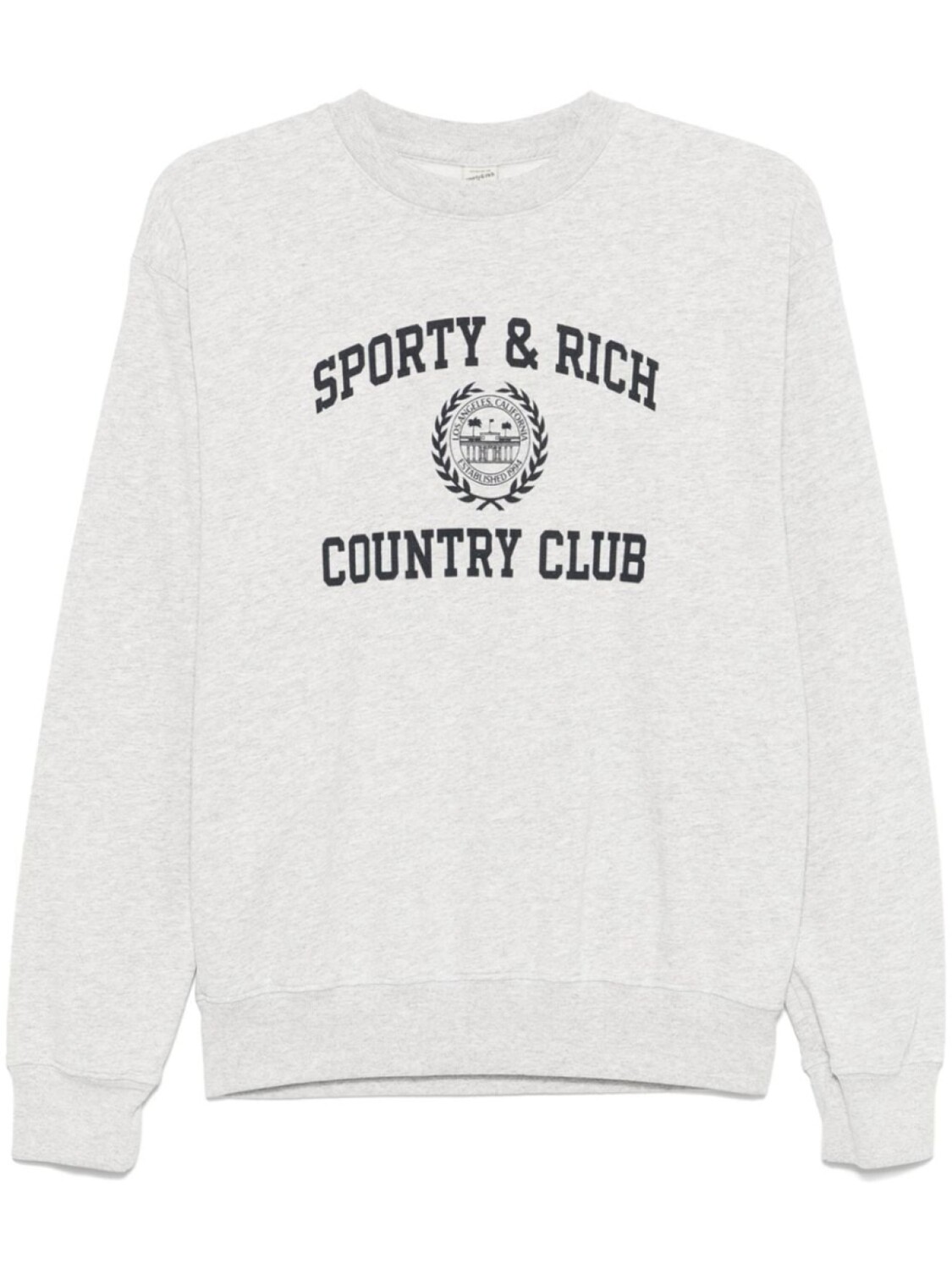 

Sporty & Rich толстовка Varsity Crest, серый