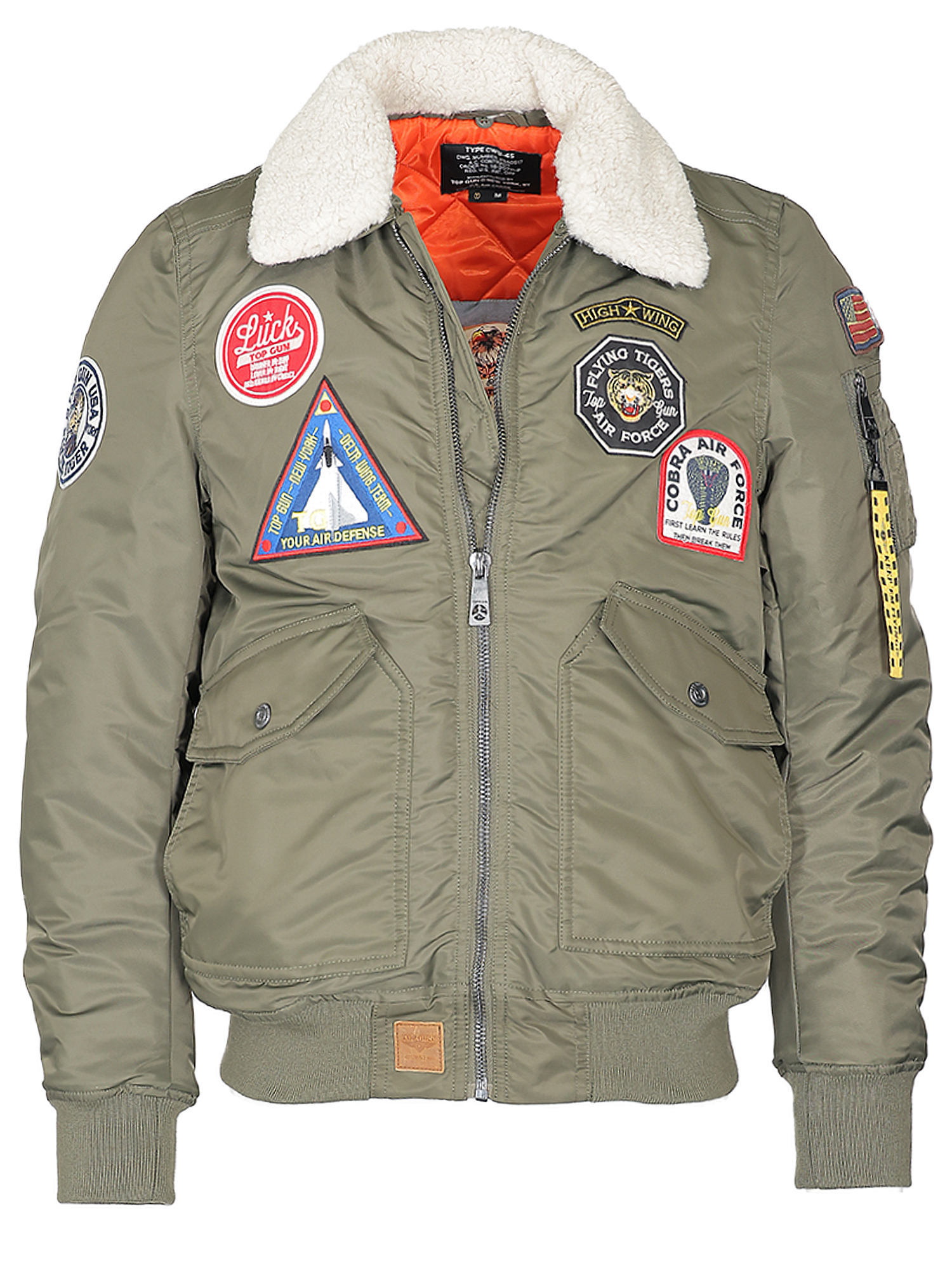 

Куртка TOP GUN Bomberjacke TG23003, оливковый