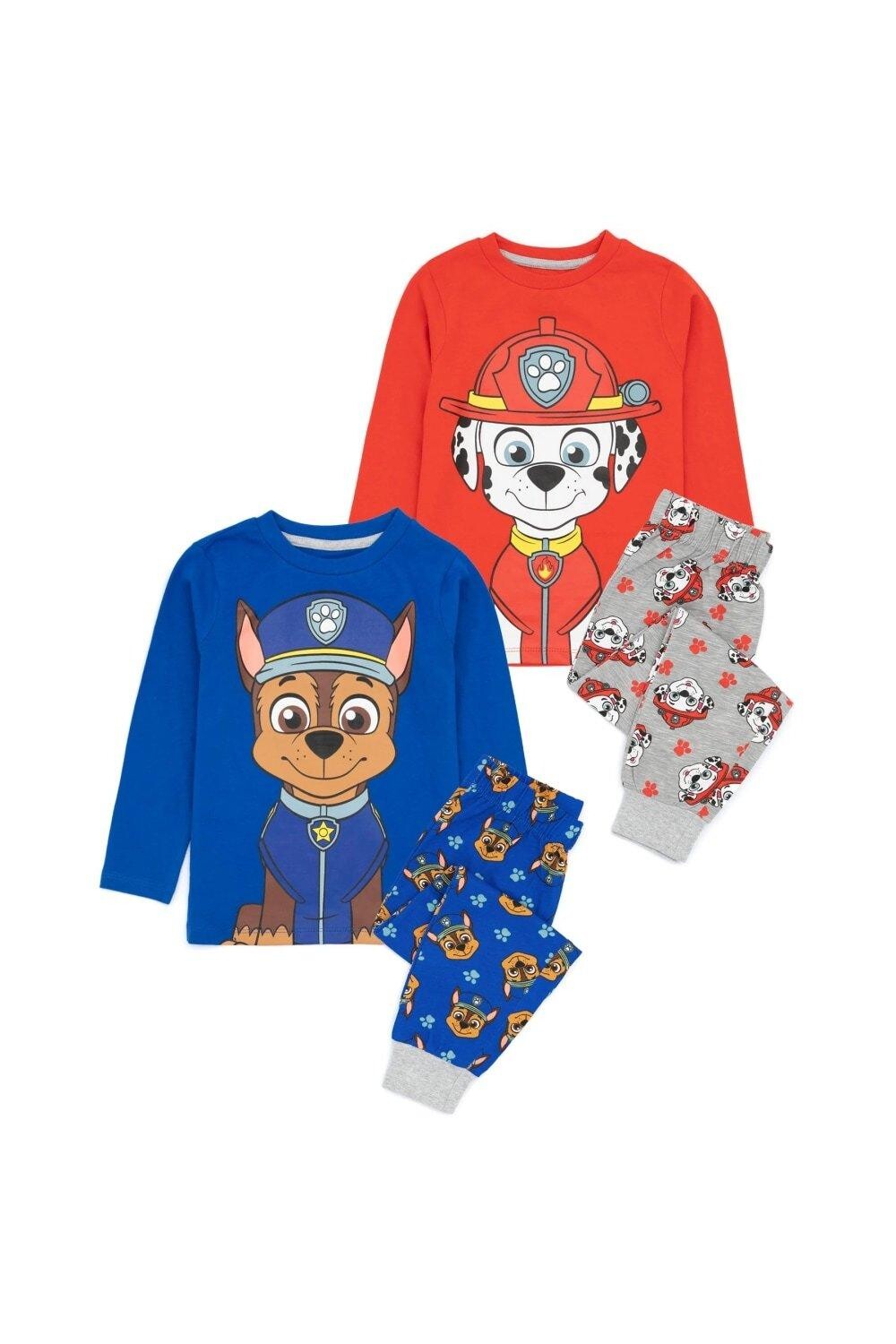 

Длинный пижамный комплект Chase & Marshall, набор из 2 шт. Paw Patrol, синий