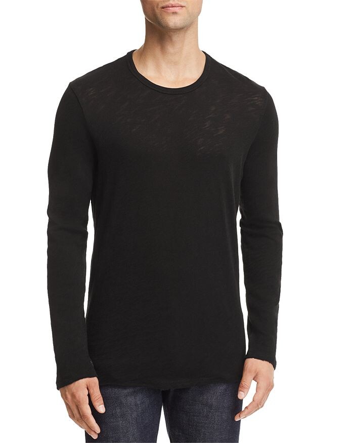 

Футболка Destroyed Slub Knit ATM Anthony Thomas Melillo, Черный