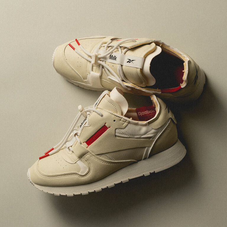 

Кроссовки X Milk Make-Up Classic Leather *Vegan* Reebok, черный