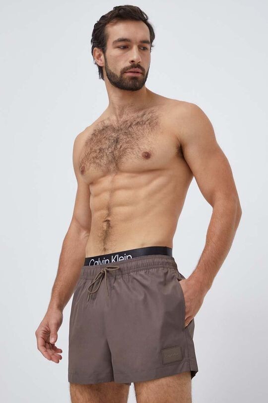 

Плавки Calvin Klein, коричневый