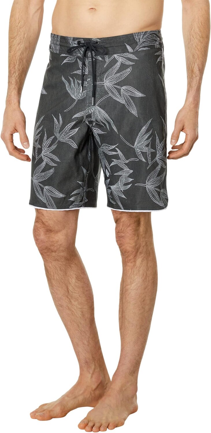 

Шорты для плавания Barnacle Scallop Stoney 19 дюймов Volcom, черный