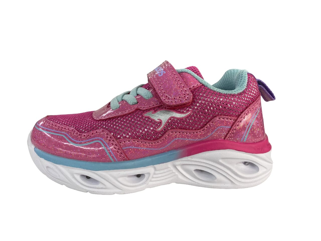 

Низкие кроссовки Kangaroos K SL Sparklite EV Blinker, розовый