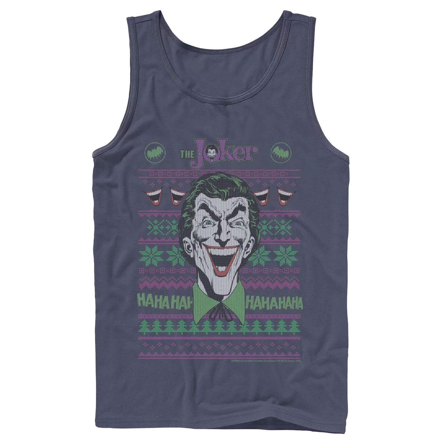 

Мужская трикотажная майка Batman Joker Head Shot DC Comics