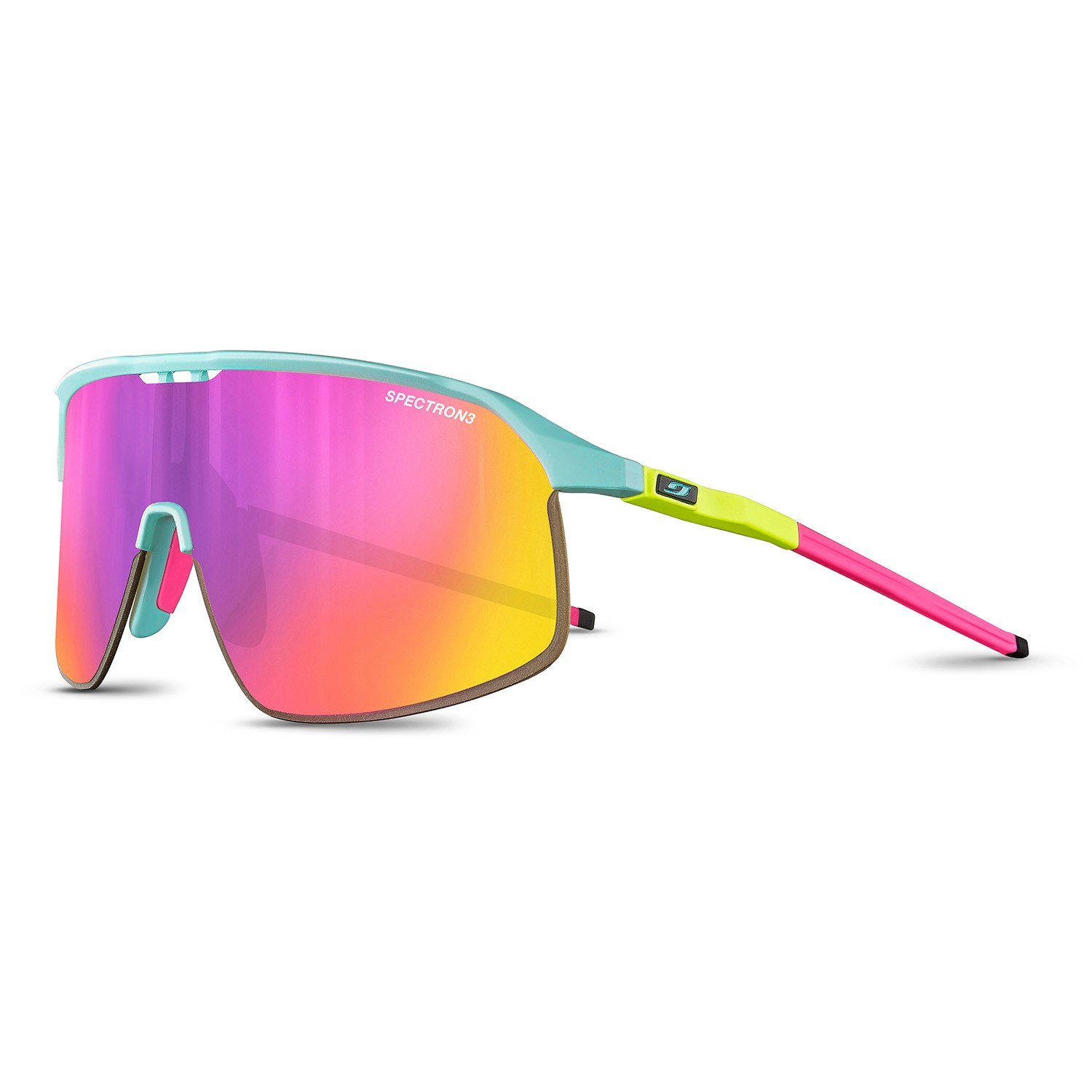 Солнцезащитные очки Julbo Density, цвет Blue / Flourescent Yellow - Pink Spectron 3 мотоциклисты оснащены очками для пересеченной местности ветрозащитные очки защитные очки лыжные очки цветные очки