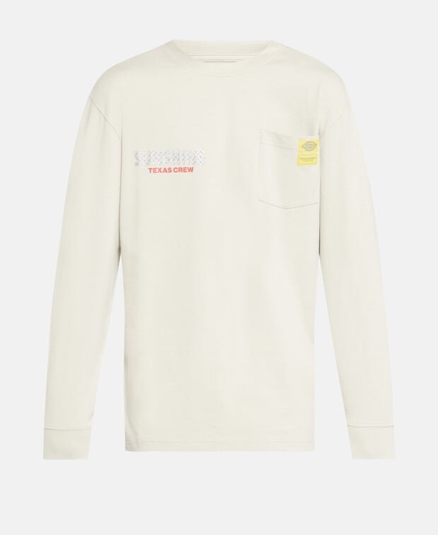 

Топ с длинными рукавами Dickies, миндальный