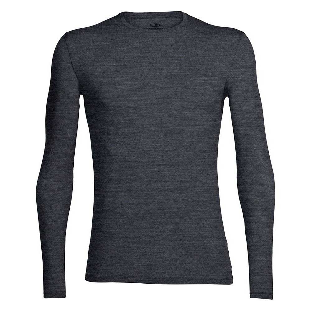 

Базовый слой Icebreaker Anatomica Crew Merino, серый