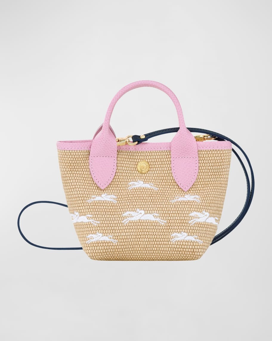

Соломенная сумка через плечо Le Pliage Panier XS Longchamp