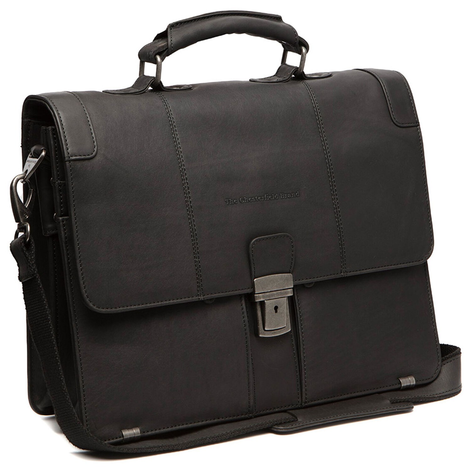 

Сумка для ноутбука The Chesterfield Brand Stuttgart Leder 38 cm Laptopfach, черный