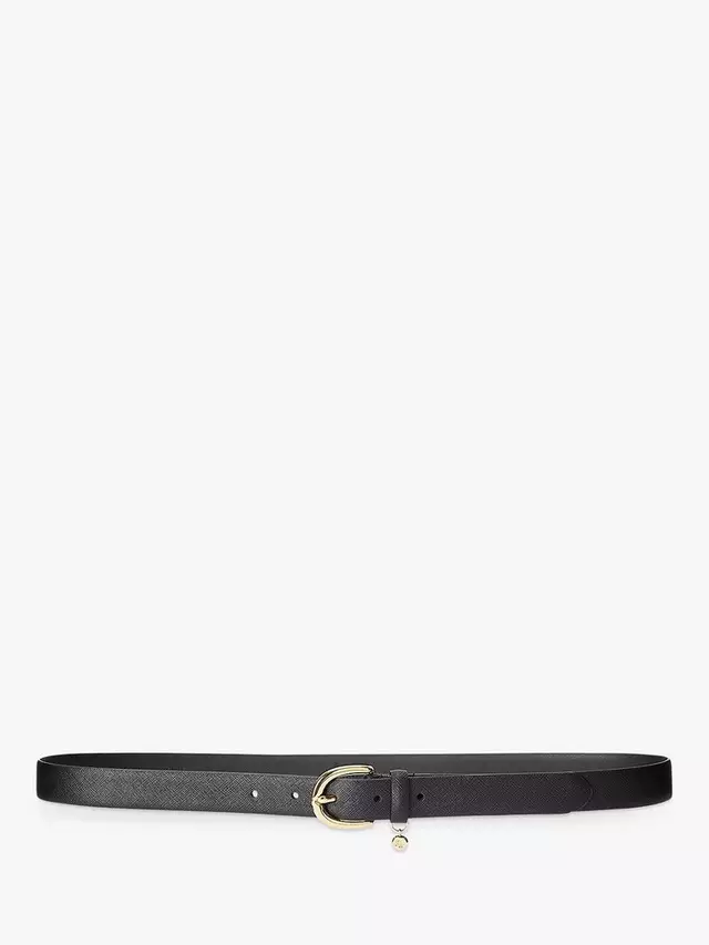 

Ремень Ralph Lauren Lauren Ralph Lauren Cross Hatch Leather, черный