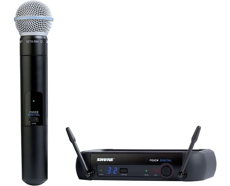 

Беспроводная микрофонная система Shure PGXD24/BETA58 Wireless Microphone System with Beta 58A (Band X8: 902 - 928 MHz)