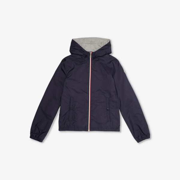 

Куртка-ракушка с фирменной нашивкой urville 4-10 лет Moncler, синий