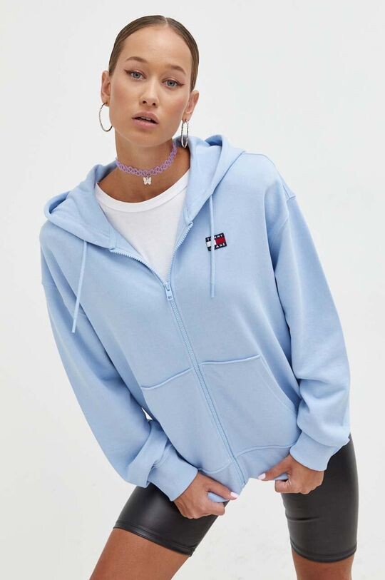 

Хлопковая толстовка Tommy Jeans, синий