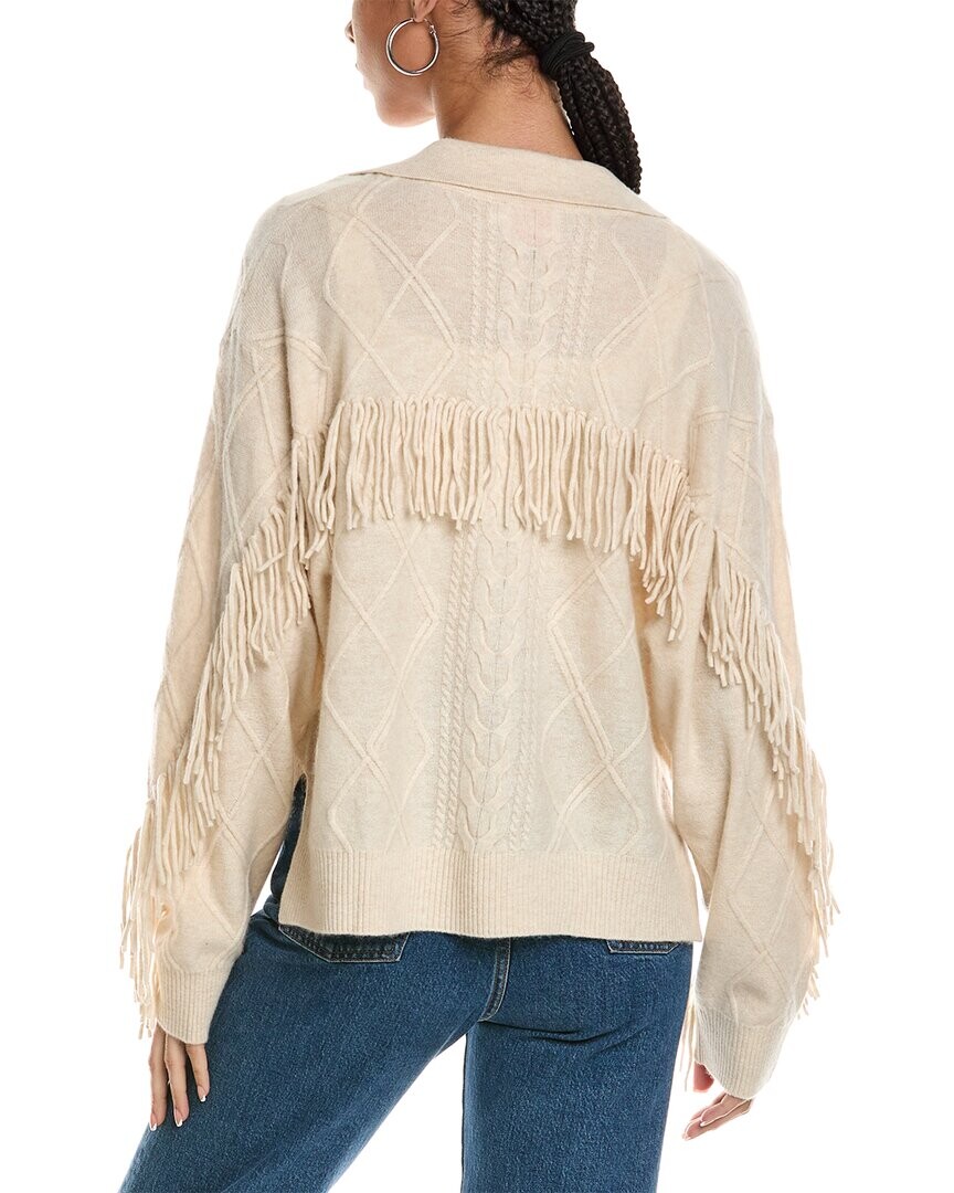

Brodie Cashmere Элиза Кашемировый свитер, бежевый
