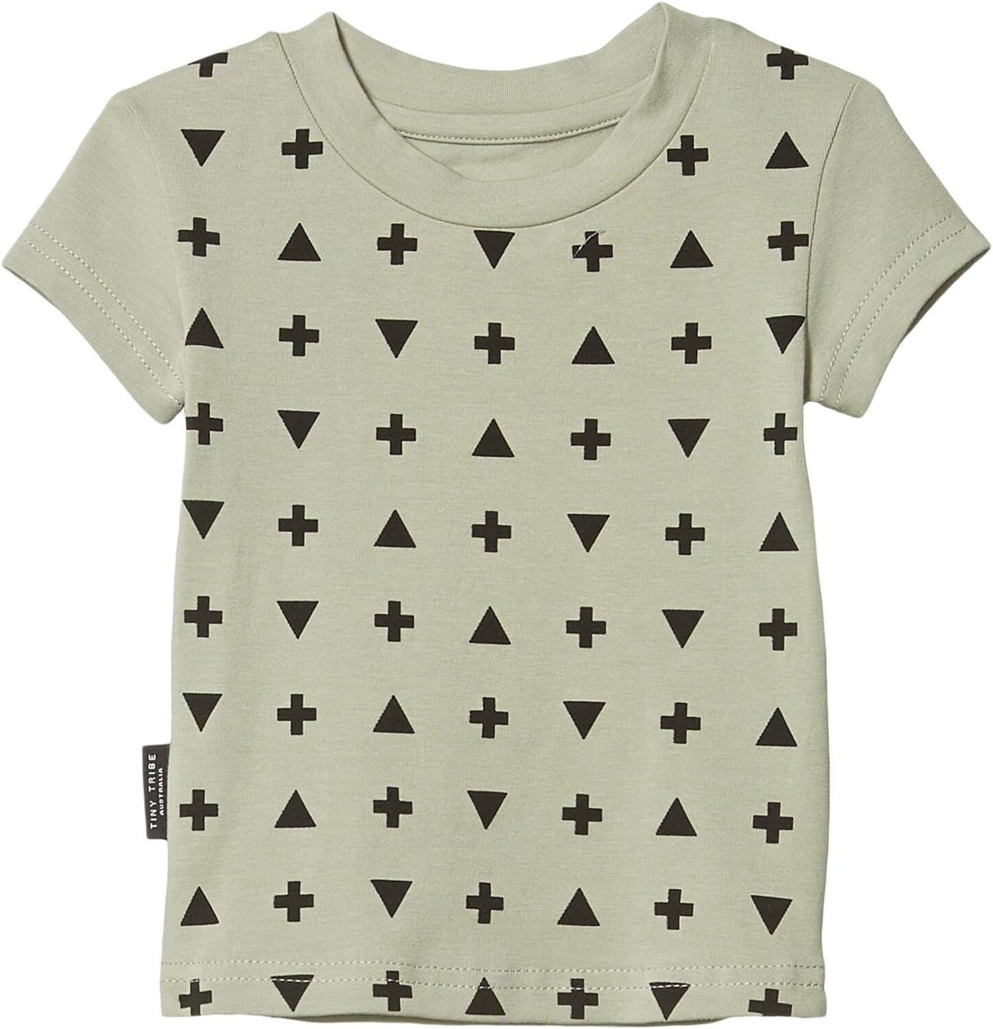 

Футболка TINY TRIBE Triangle Cross Tee, цвет Dark Green
