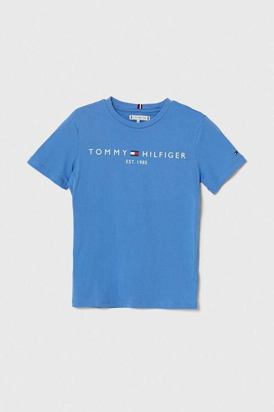 

Хлопковая футболка для детей Tommy Hilfiger, синий