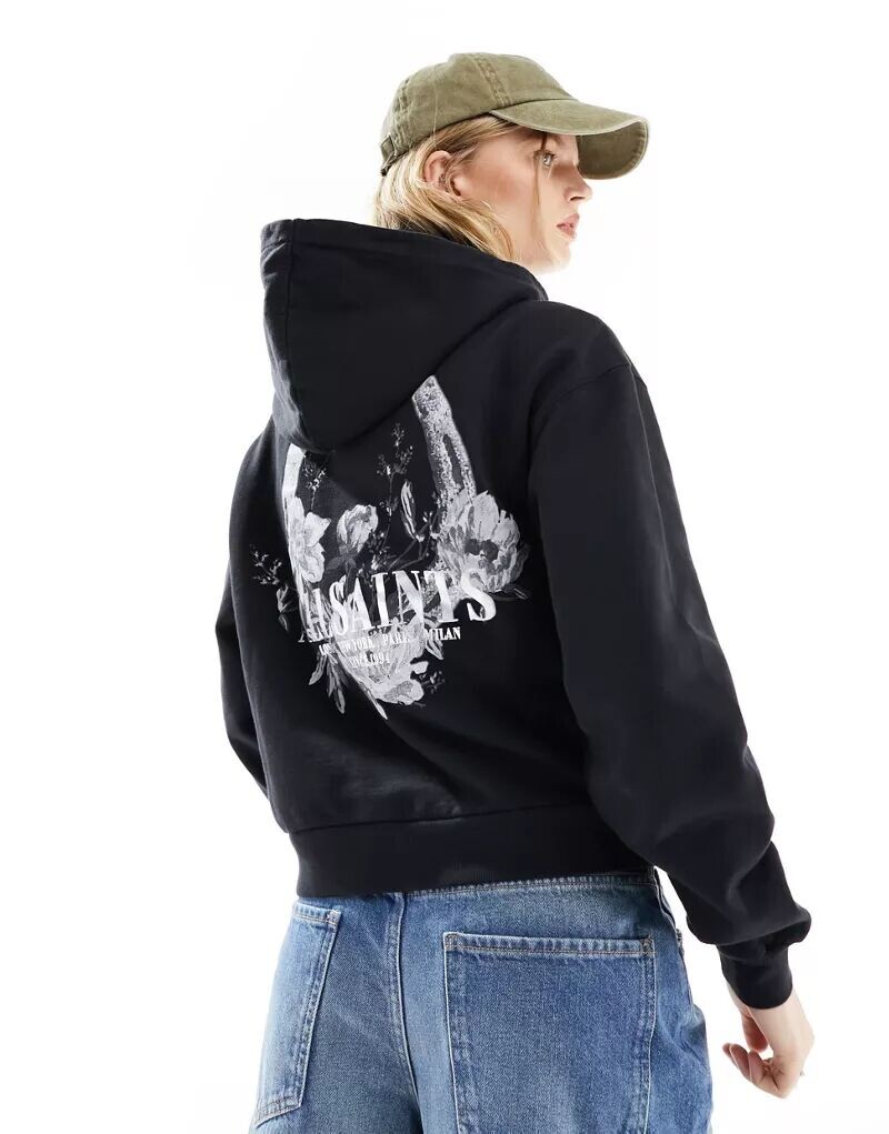 

Черное худи AllSaints Fortuna Pippa