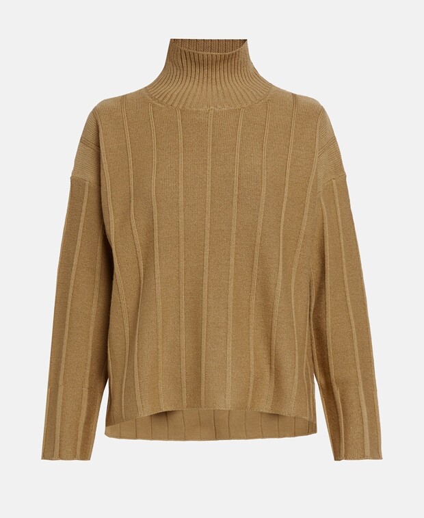 

Шерстяной джемпер Max Mara Leisure, кэмел