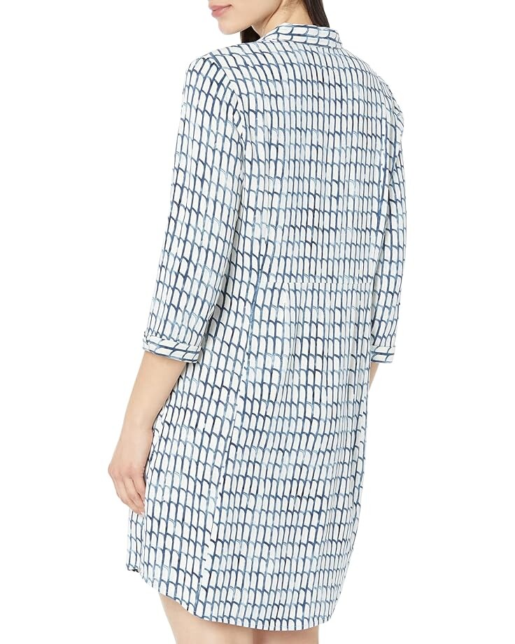 

Платье NIC+ZOE Lattice Live In Dress, синий мульти