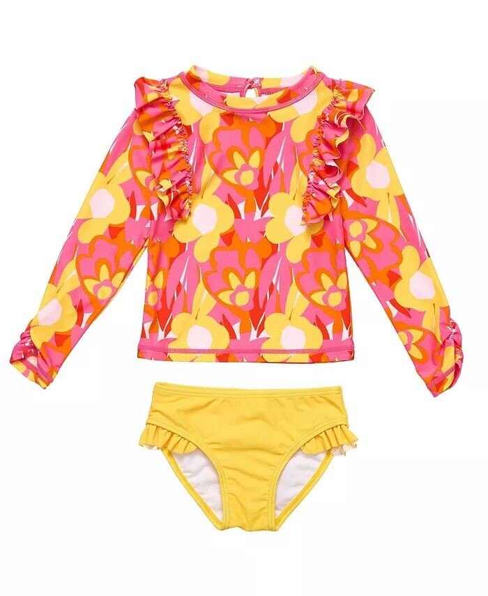 

Комплект с рюшами Pop of Sunshine LS Snapper Rock, мультиколор
