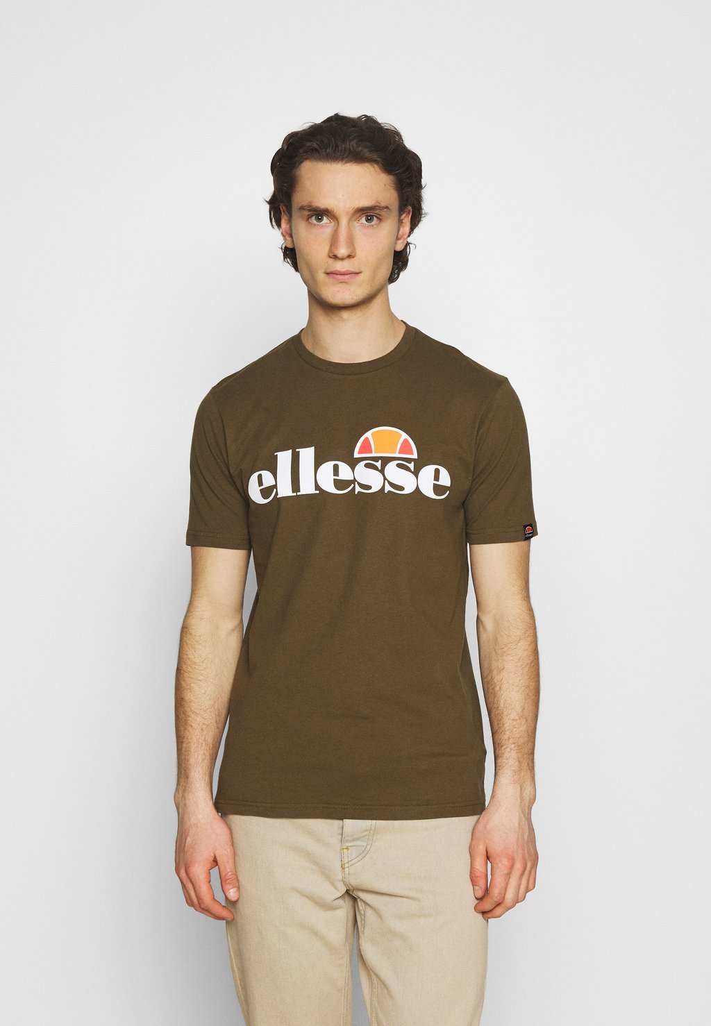 

Футболка с принтом Ellesse, оливковый, Зеленый