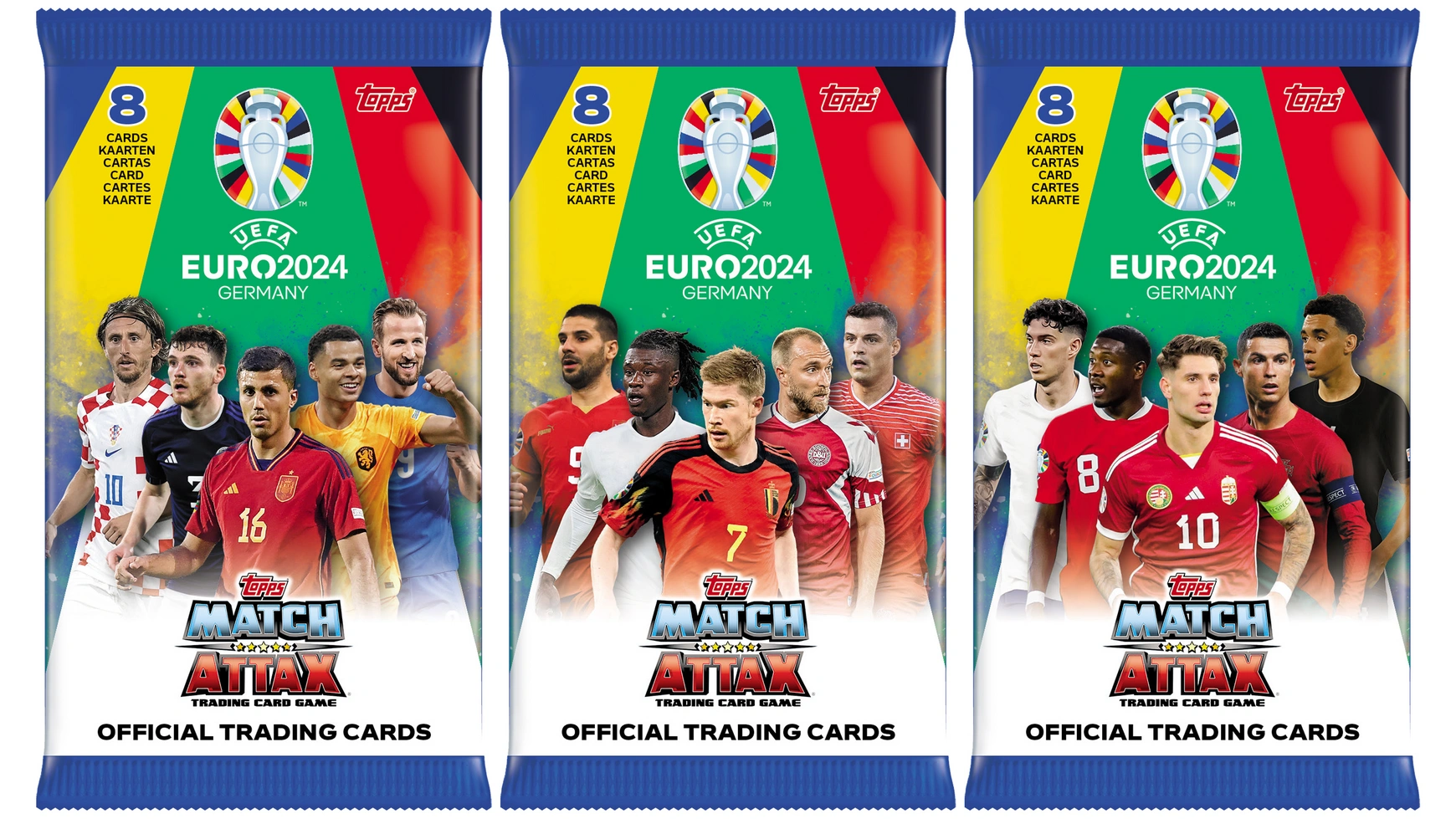 

Topps Бустерный набор Match Attax к ЕВРО-2024