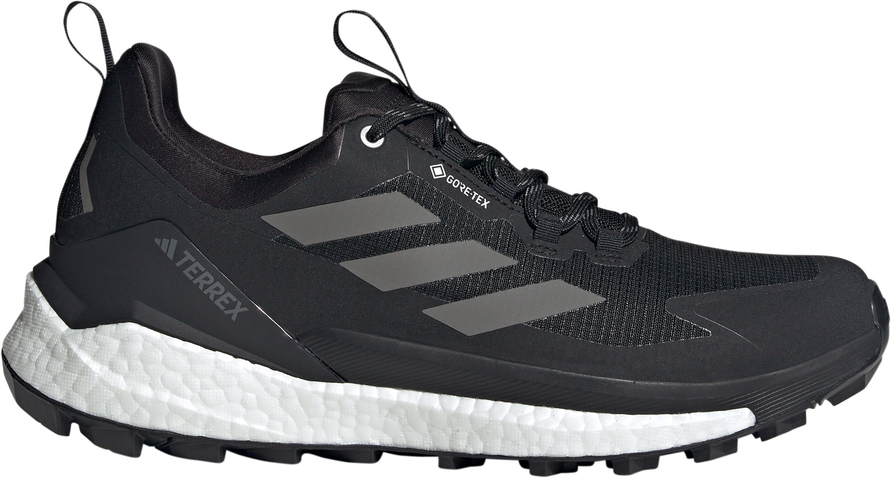 Походные мужские кроссовки Adidas Terrex Free Hiker Gore-Tex 2.0 Low, черный цена и фото