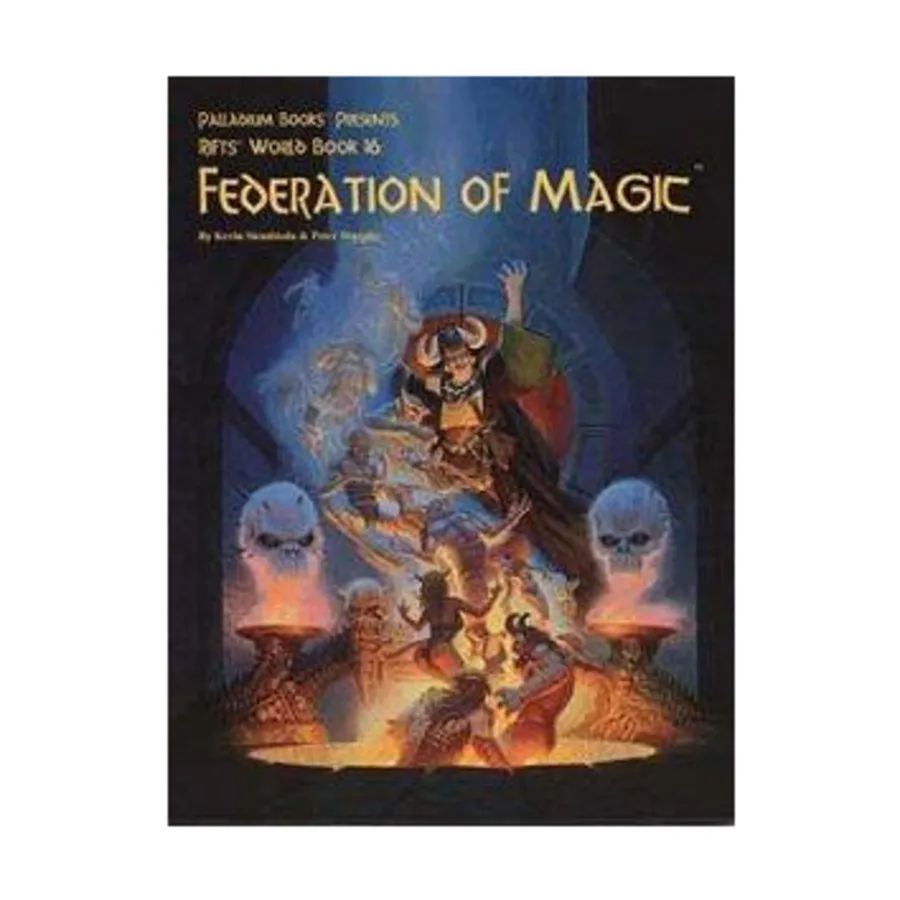 

Federation of Magic (1st Edition), Rifts - World Books #16 - #30, мягкая обложка