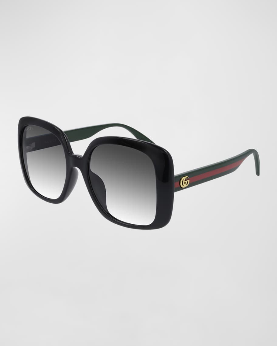 

Солнцезащитные очки Square Web Arms Gucci