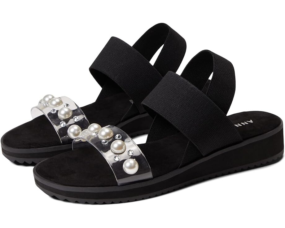 

Сандалии Anne Klein Maysie-S, цвет Clear/Black