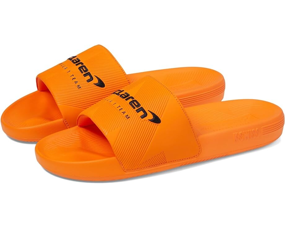 

Сандалии K-Swiss Slide Sandal X McLaren, цвет Papaya