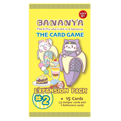 Настольная игра Sweet Pack: Bananya: The Card Game Expansion Japanime Games