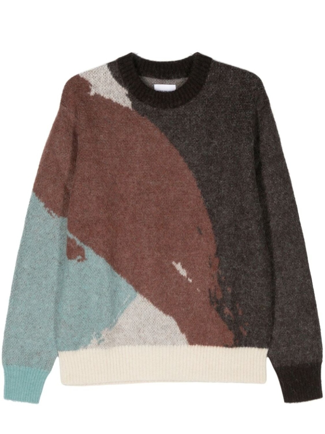 

Norse Projects джемпер Arid с круглым вырезом, коричневый