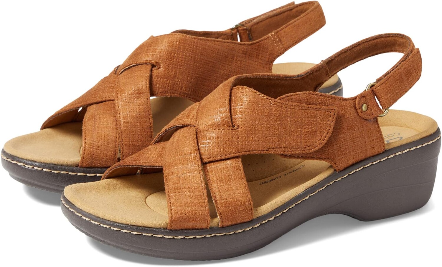 

Босоножки Merliah Echo Clarks, цвет Tan Interest