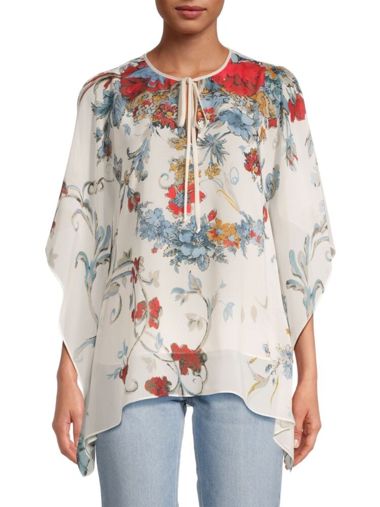 

Блузка Alana с цветочным принтом Kobi Halperin, цвет Ivory Multicolor