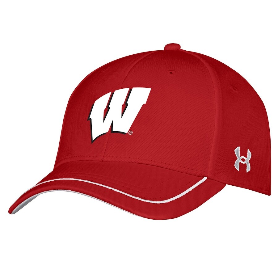

Бейсболка Under Armour Wisconsin Badgers, красный