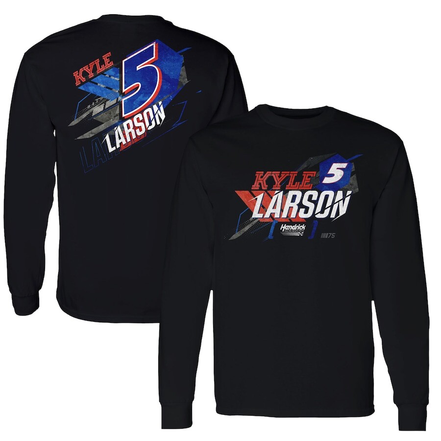 

Футболка с коротким рукавом Hendrick Motorsports Team Collection Kyle Larson, черный
