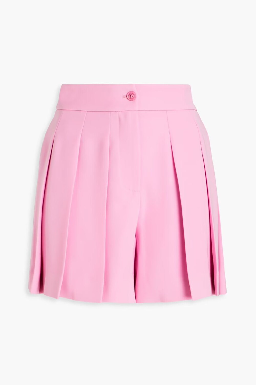 

Плиссированные шорты из эластичного крепа Boutique Moschino, цвет Bubblegum