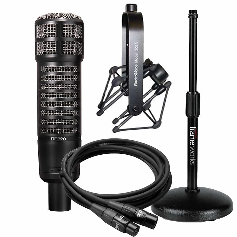 динамический микрофон electro voice pl33 gfw mic 2621 xlr Динамический микрофон Electro-Voice RE320 Cardioid Dynamic Microphone