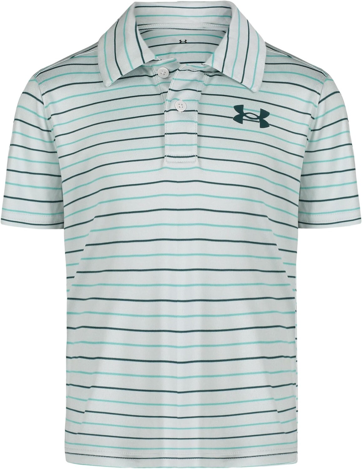 

Поло Under Armour Kids Match Play Stripe Polo, цвет Distant Gray