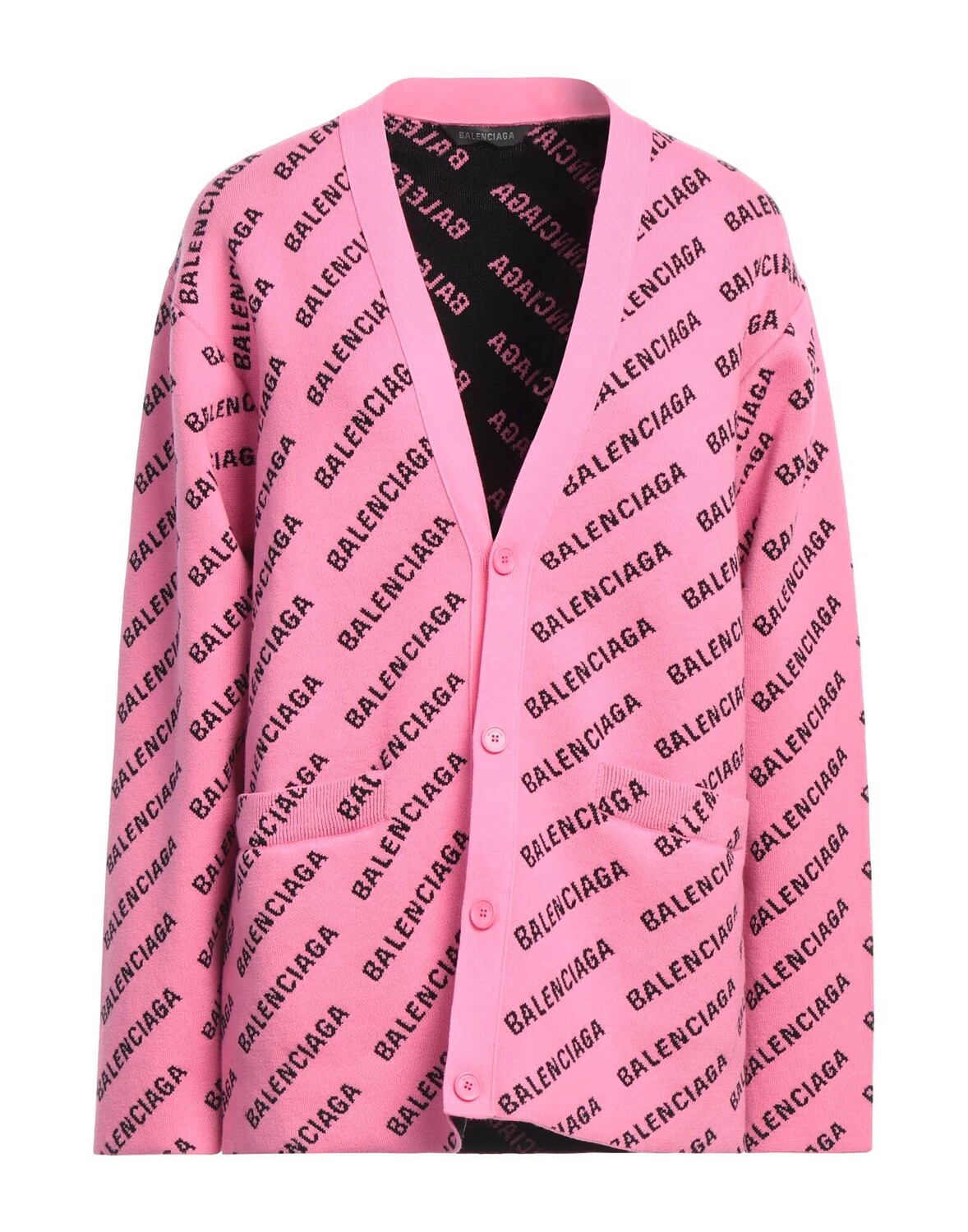 

Кардиган Balenciaga, пурпурный
