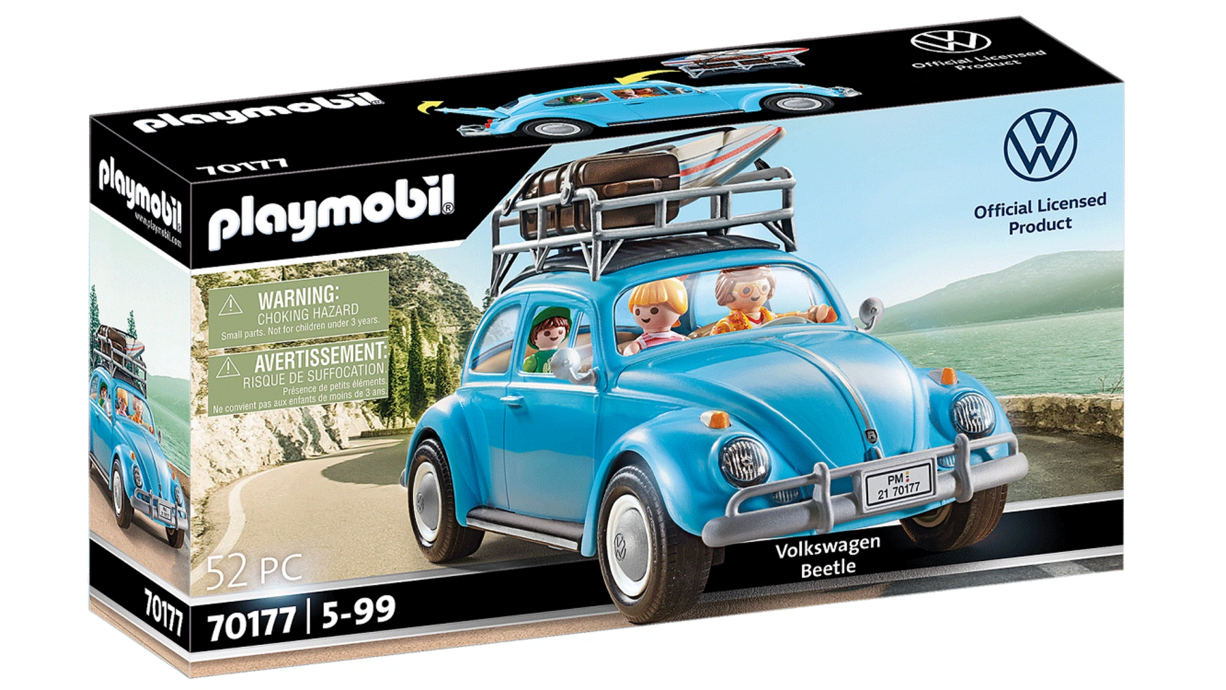 аттракцион playmobil сбей банки Volkswagen beetle Playmobil