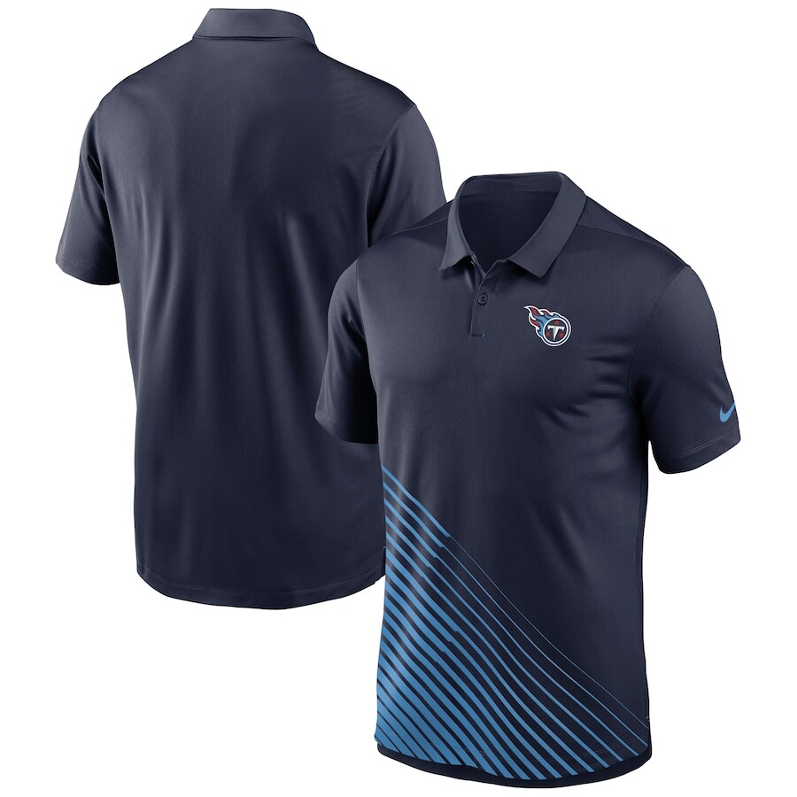 

Поло с коротким рукавом Nike Tennessee Titans, нави