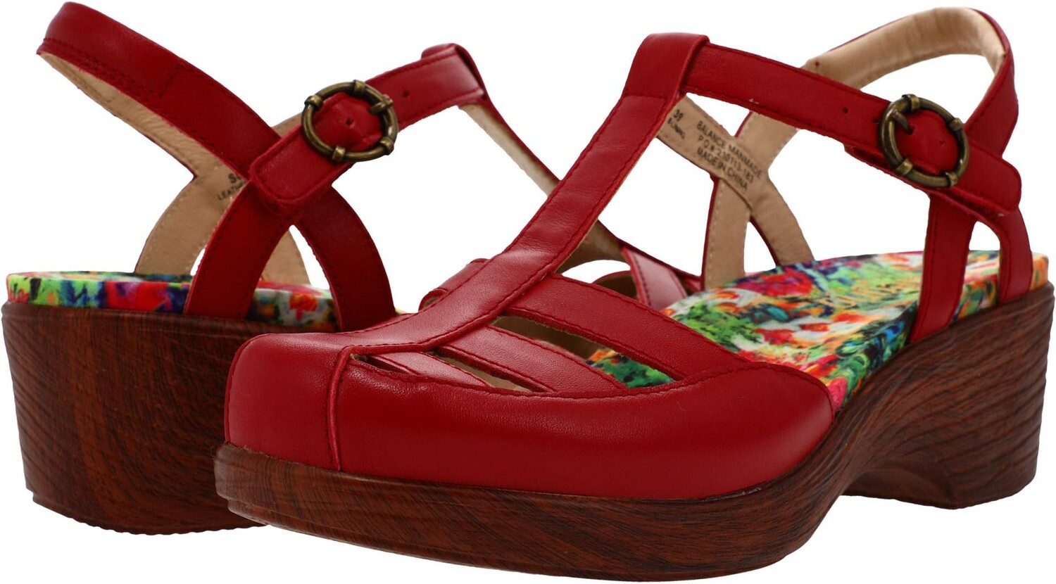 

Босоножки Summer Alegria, красный