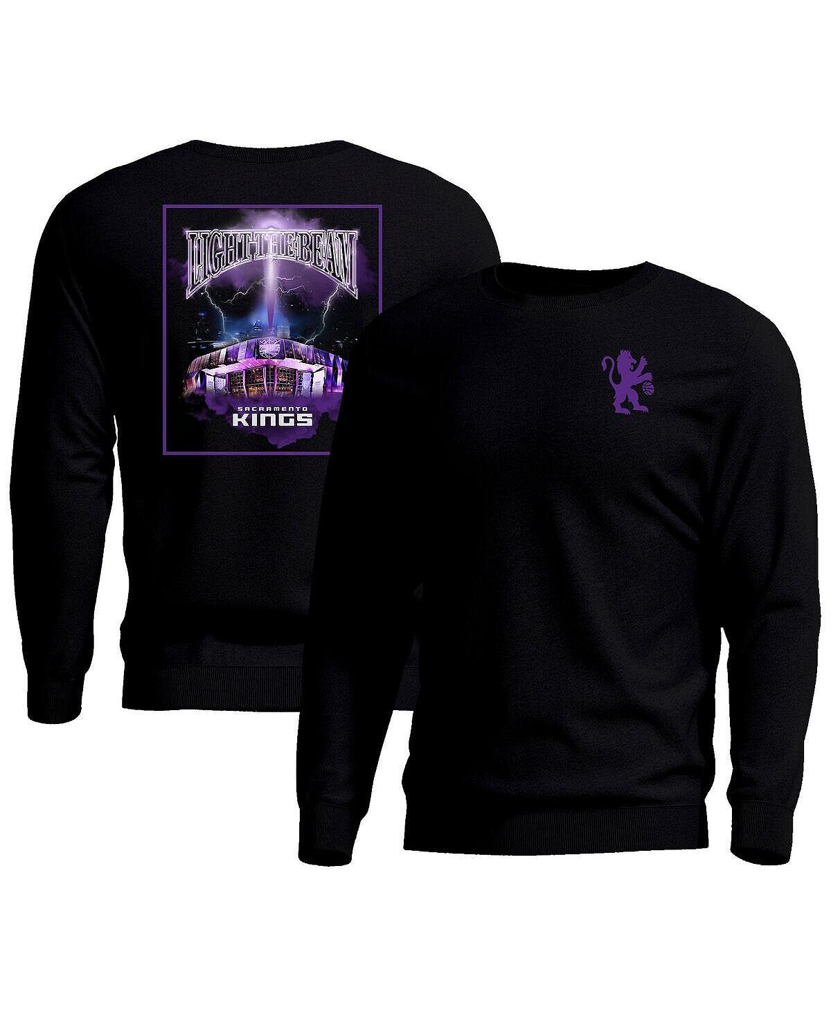 

Мужской и женский черный пуловер Sacramento Kings Light The Beam Arena Stadium Essentials