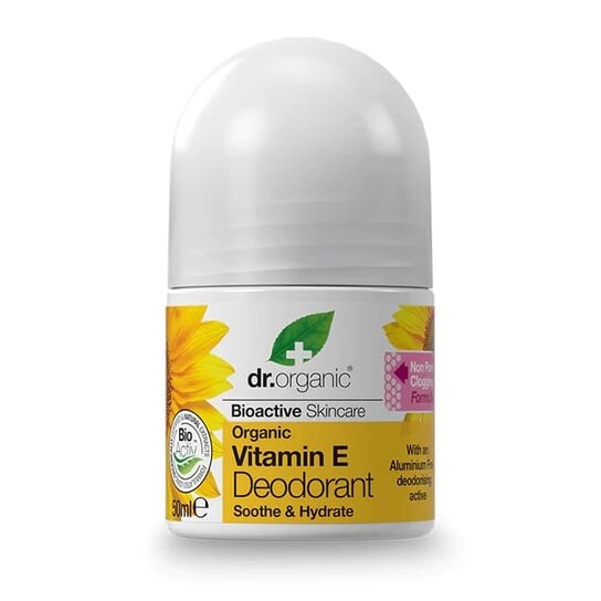 

Шариковый дезодорант, успокаивающий с витамином Е, 50 мл Dr.Organic, Dr Organic