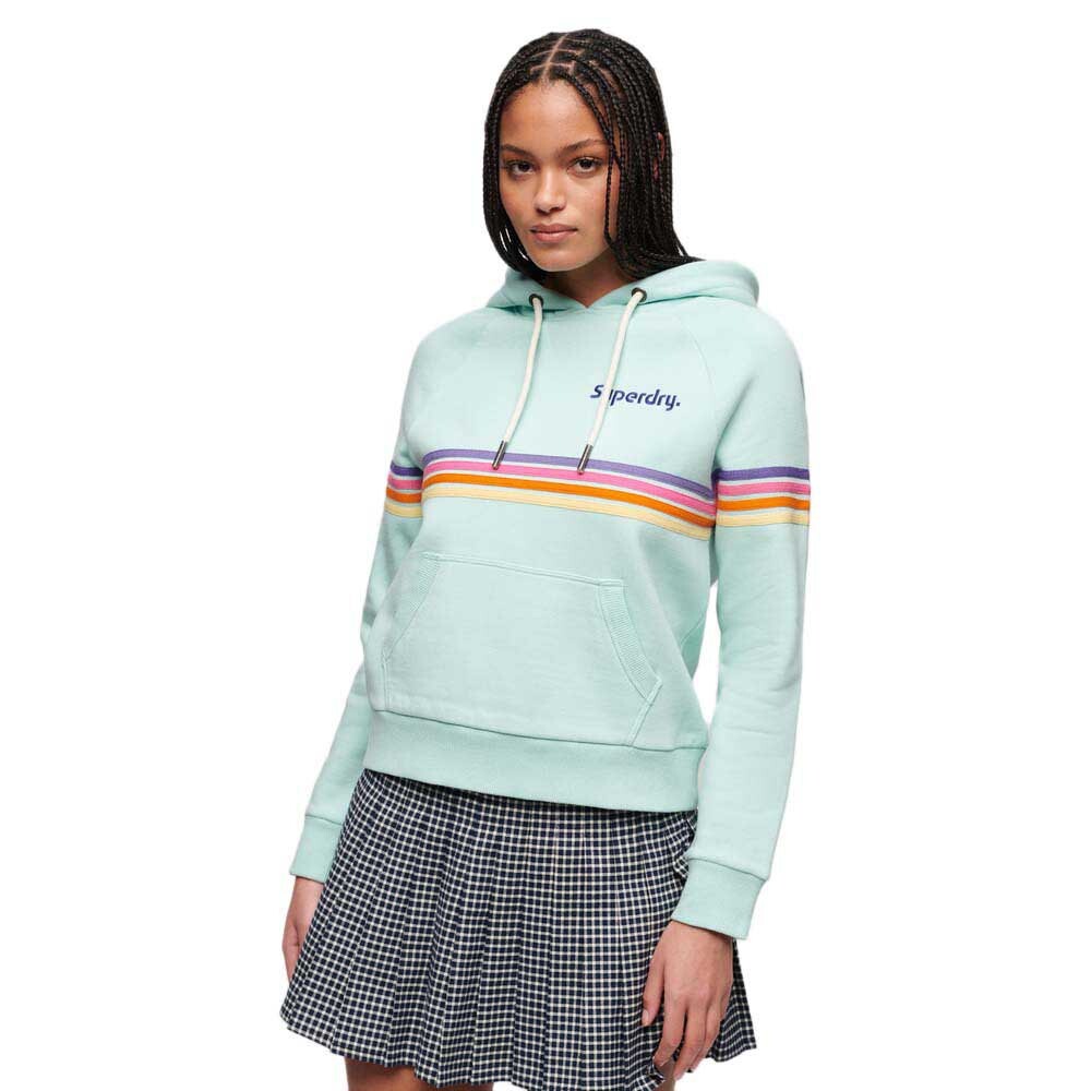 

Худи Superdry Rainbow Logo, синий